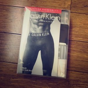 Calvin Klein Performance Cycle Brief 2 pack Sz M